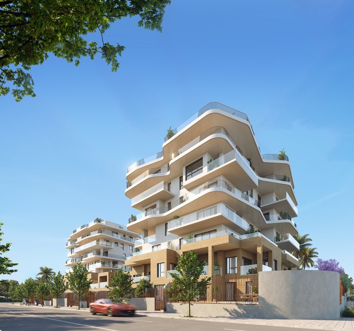 Penthäuser in Villajoyosa, Alicante, Spanien 3 Schlafzimmer, 92 m2 Nr. 111441