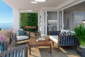 Penthäuser in Villajoyosa, Alicante, Spanien 3 Schlafzimmer, 92 m2 Nr. 111441
