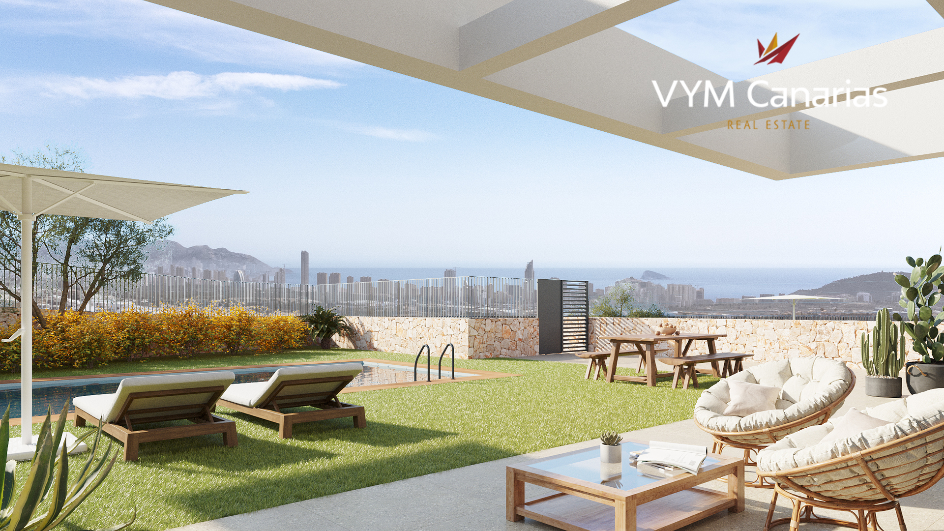 Villa à Finestrat, Alicante, Espagne 4 chambres, 129 m2 No. 96579