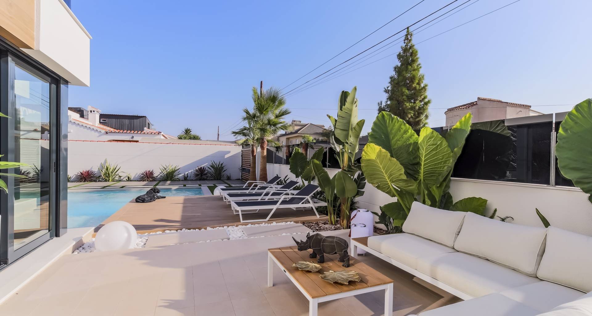 Villa i Torrevieja, Alicante, Spanien 1 sovrum, 200 kvm. Nr. 58980