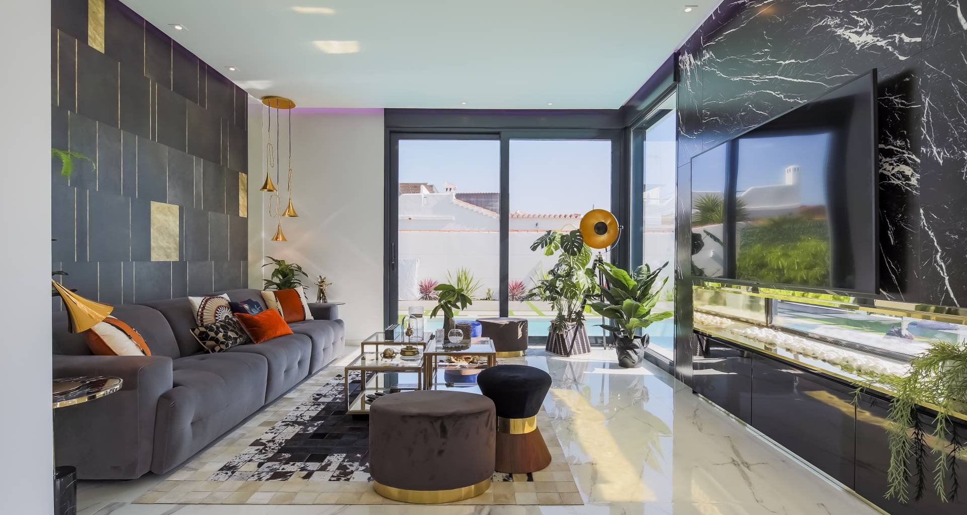 Villa i Torrevieja, Alicante, Spanien 1 sovrum, 200 kvm. Nr. 58980