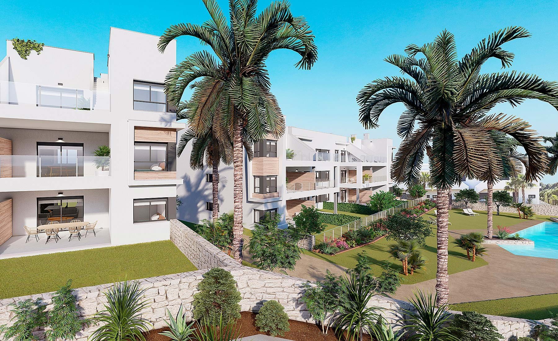 Bungalow in Pilar de la Horadada, Alicante, Spanien 3 Schlafzimmer, 100 m2 Nr. 112193