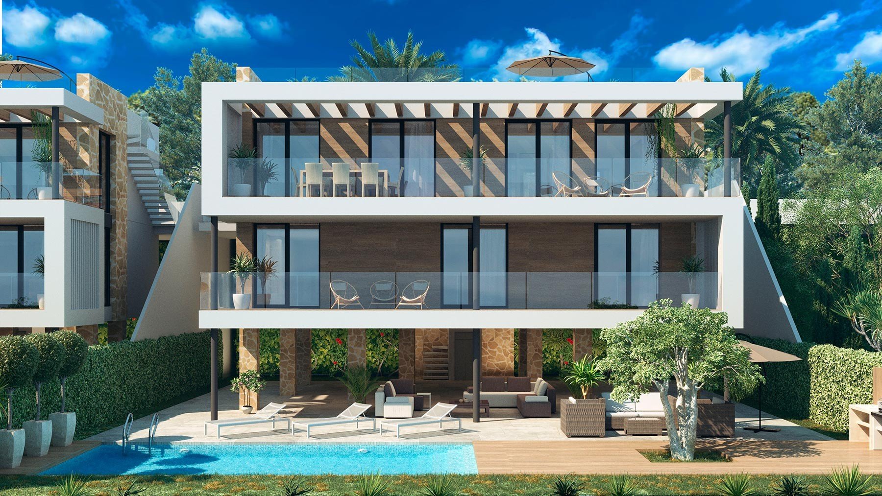 Villa à Alicante, Espagne 3 chambres, 205 m2 No. 112198