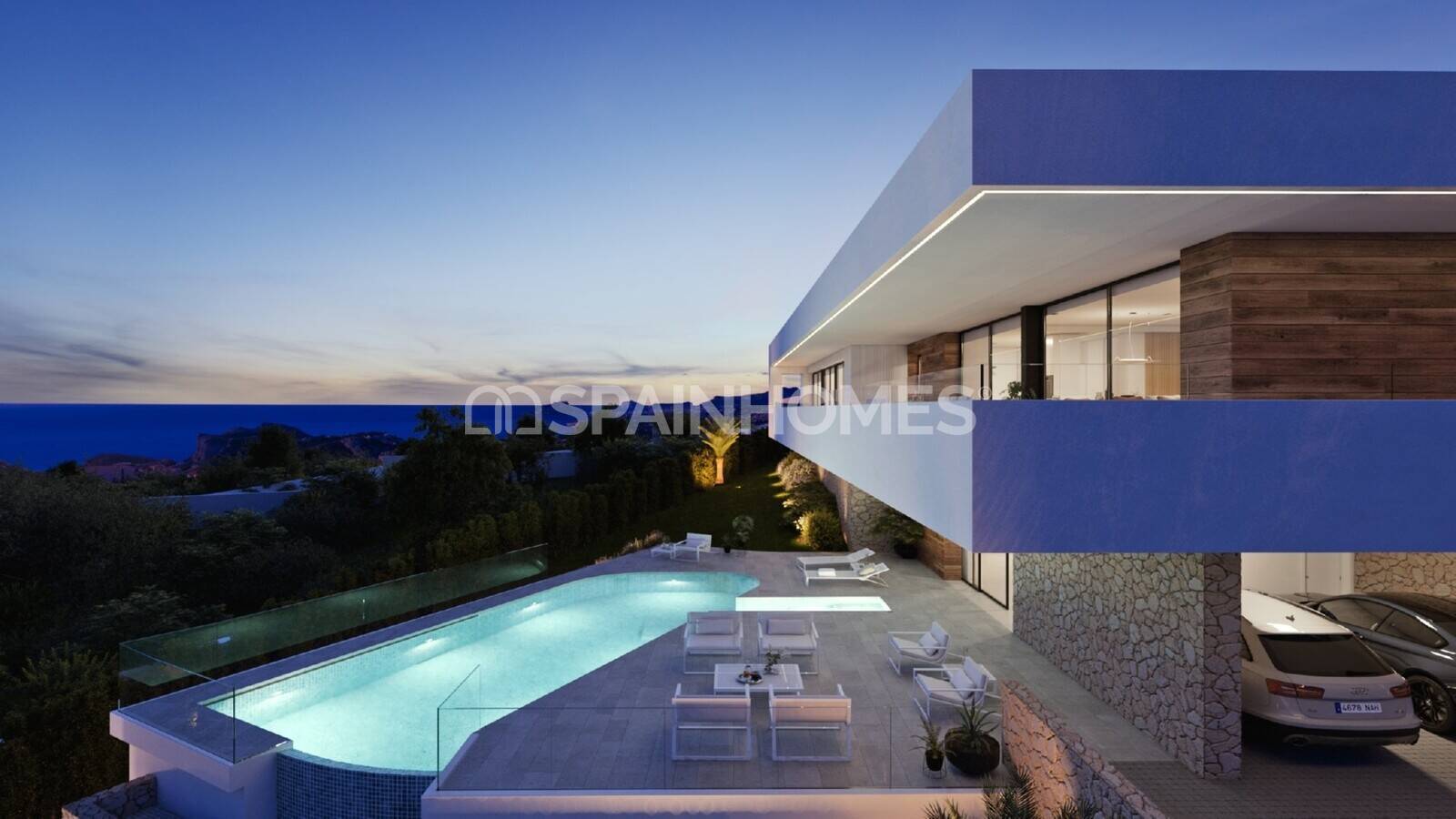 Villa i Benitachell, Alicante, Spanien 3 sovrum, 613 kvm. Nr. 48915