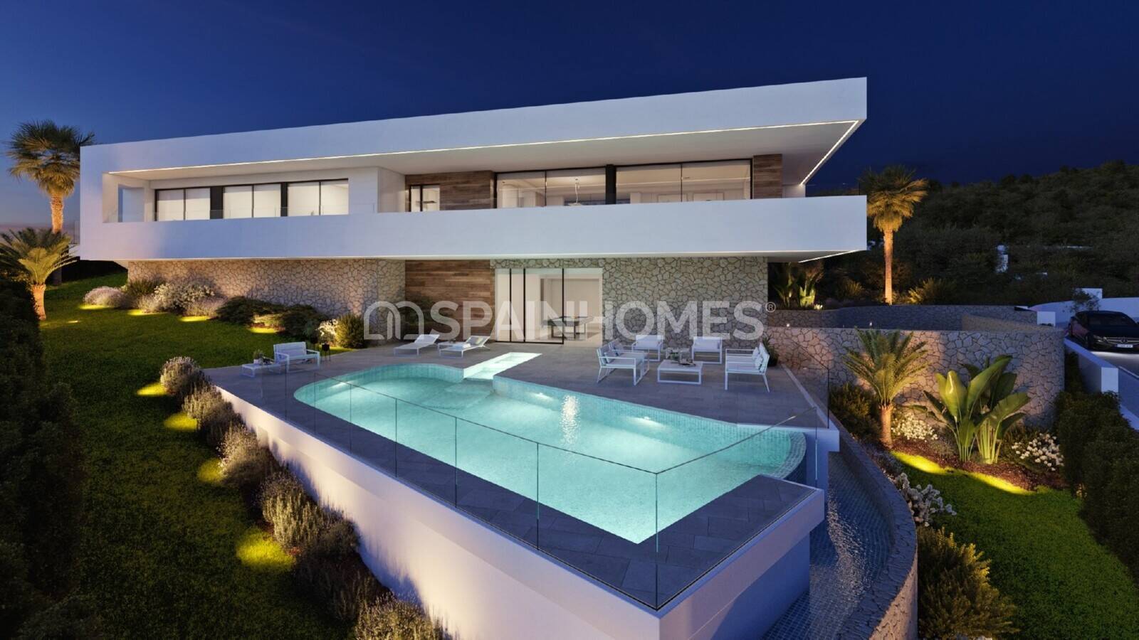 Villa i Benitachell, Alicante, Spanien 3 sovrum, 613 kvm. Nr. 48915