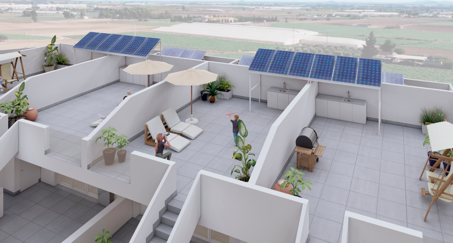 Lägenhet i Roldan, Murcia, Spanien 2 sovrum, 80 kvm. Nr. 92593