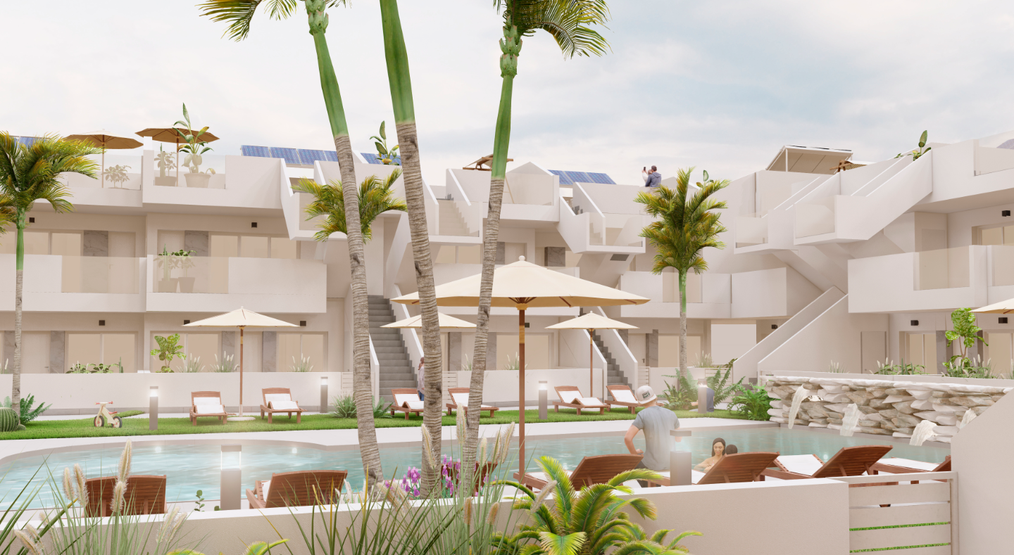 Lägenhet i Roldan, Murcia, Spanien 2 sovrum, 80 kvm. Nr. 92593