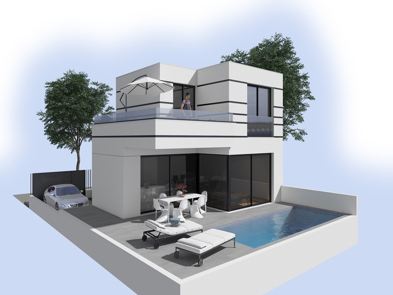 House à Murcia, Espagne 3 chambres, 136 m2 No. 22872