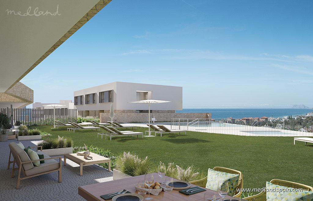 Apartament w Estepona, Malaga, Hiszpania 2 sypialnie, 135 mkw. nr 104726