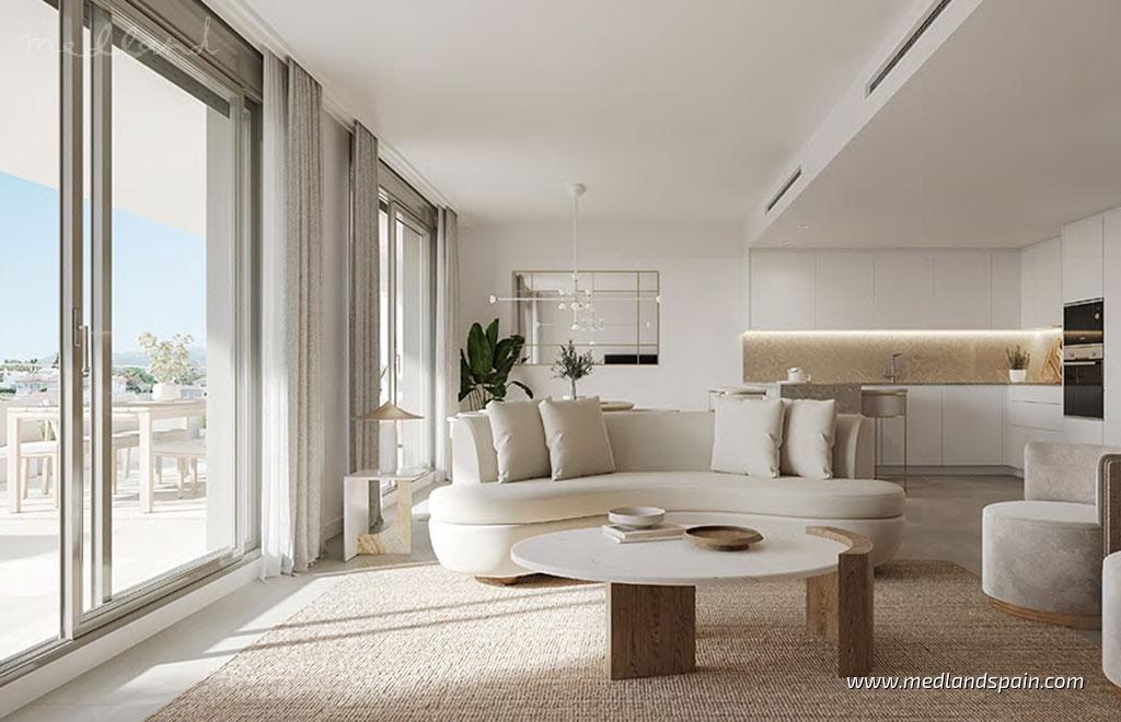 Apartament w Estepona, Malaga, Hiszpania 2 sypialnie, 135 mkw. nr 104726