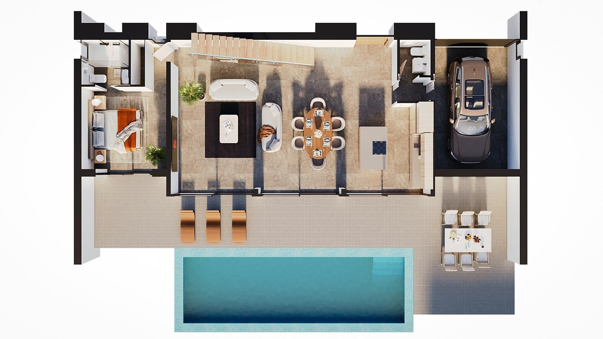 Villa in Calpe, Alicante, Spain 3 bedrooms, 273 sq.m. No. 109108