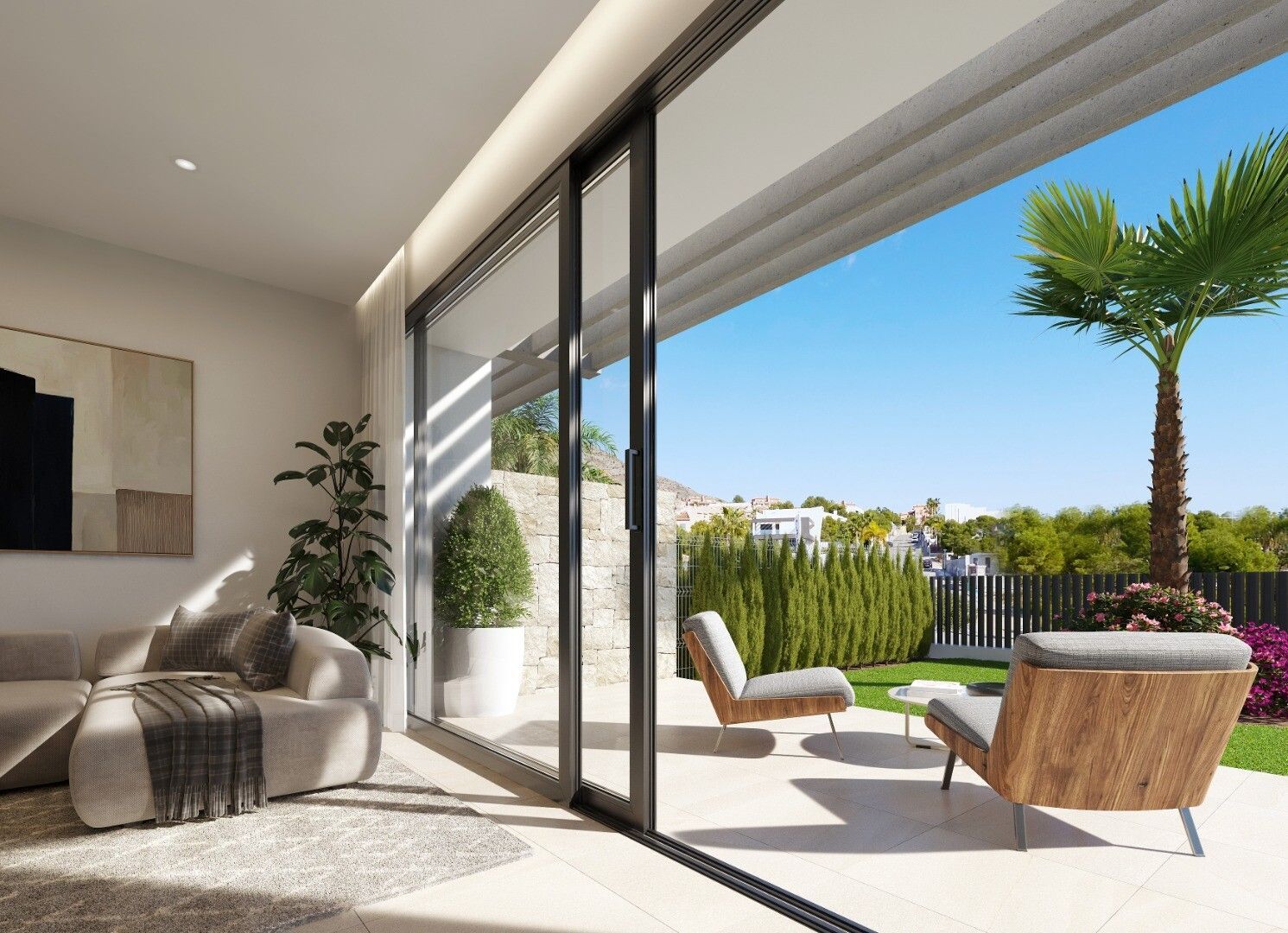 Hus i Finestrat, Alicante, Spanien 3 sovrum,  Nr. 95431