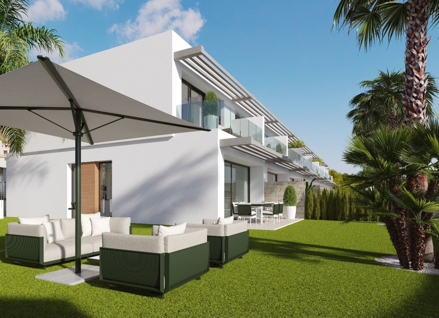 Hus i Finestrat, Alicante, Spanien 3 sovrum,  Nr. 95431