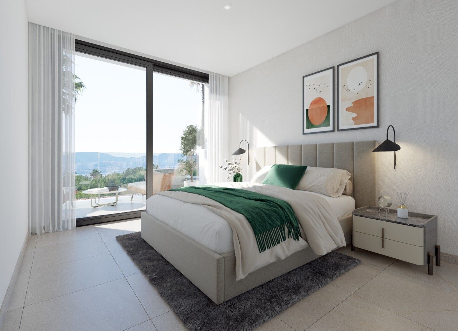 Hus i Finestrat, Alicante, Spanien 3 sovrum,  Nr. 95431