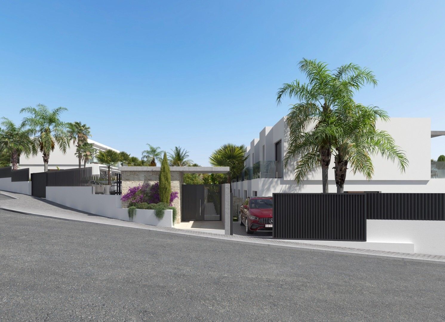 Hus i Finestrat, Alicante, Spanien 3 sovrum,  Nr. 95431
