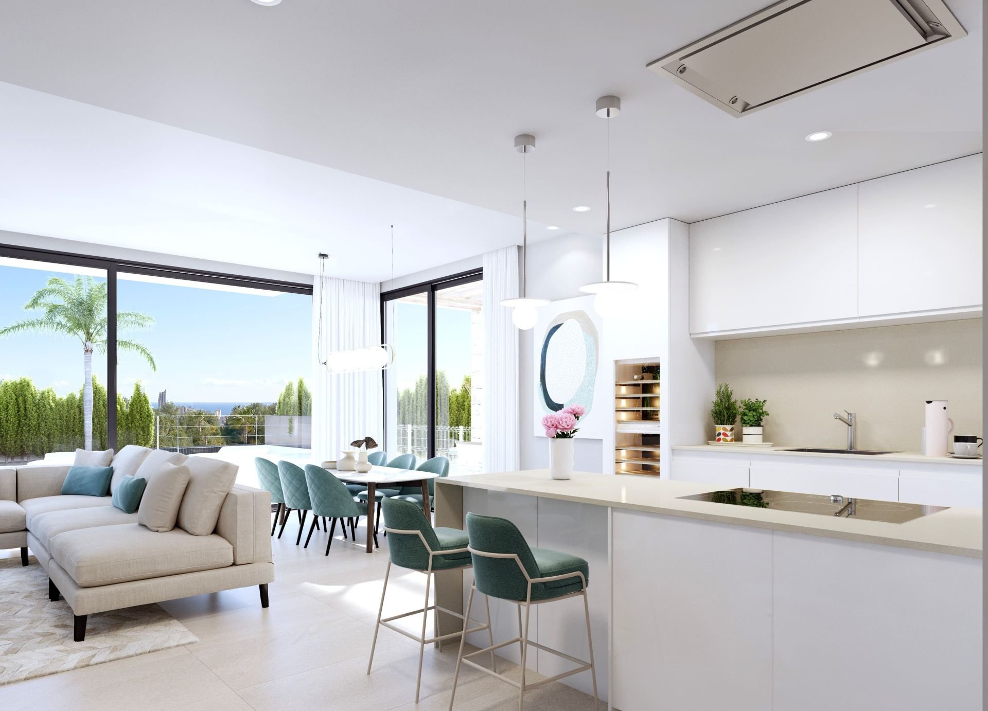 Villa in Finestrat, Alicante, Spain 3 bedrooms, 282 sq.m. No. 95430