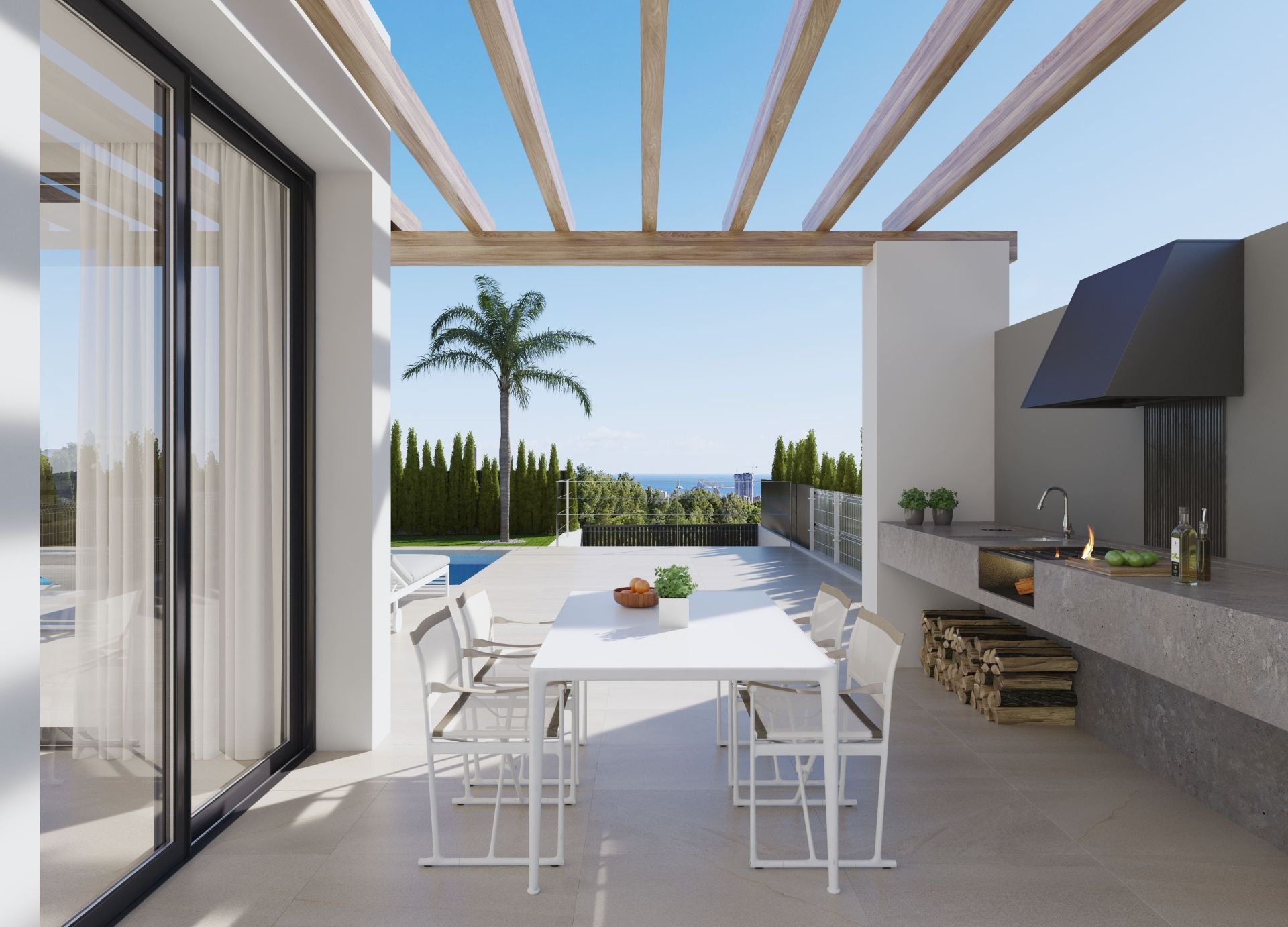 Villa in Finestrat, Alicante, Spain 3 bedrooms, 282 sq.m. No. 95430