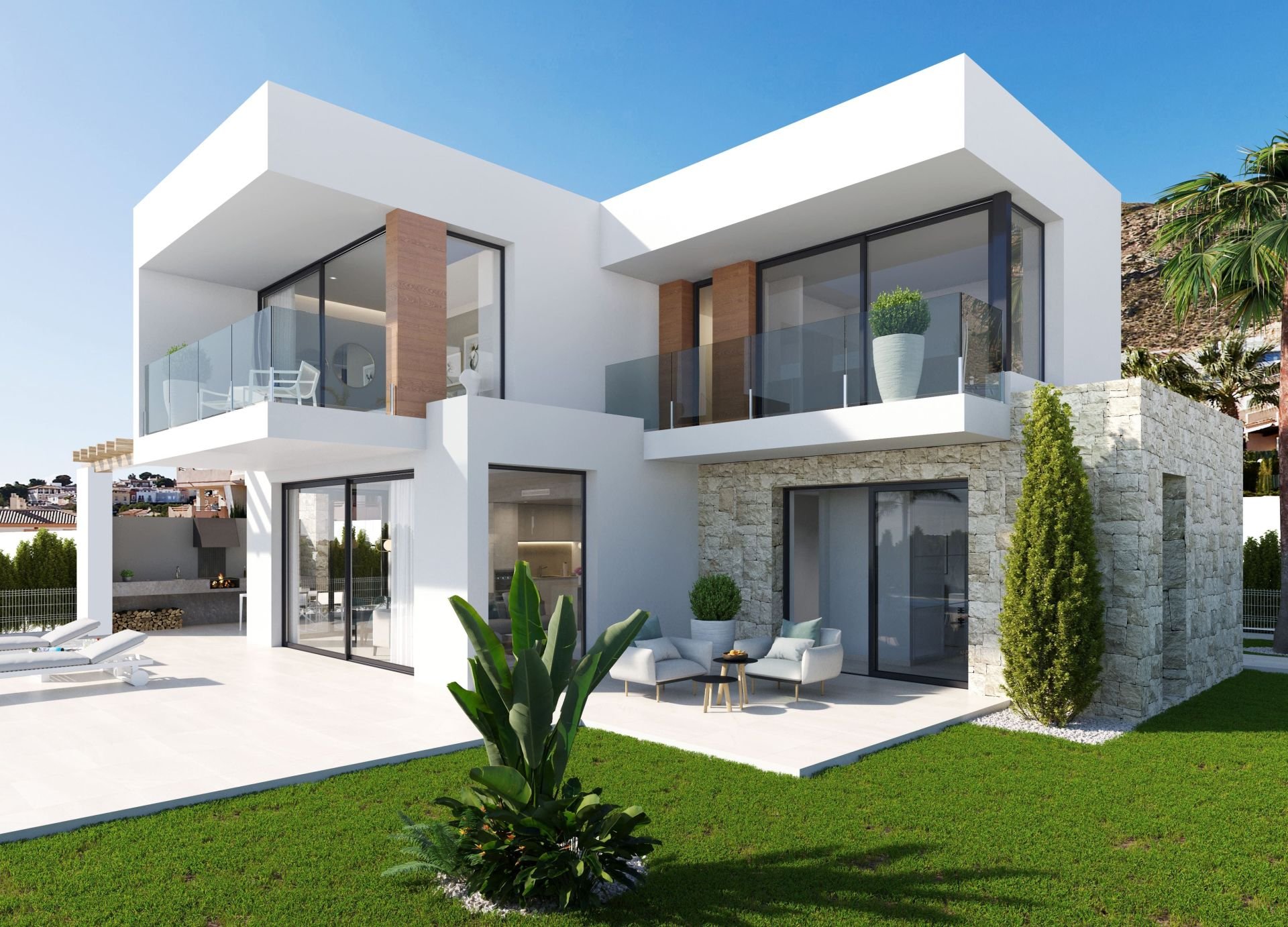 Villa in Finestrat, Alicante, Spain 3 bedrooms, 282 sq.m. No. 95430