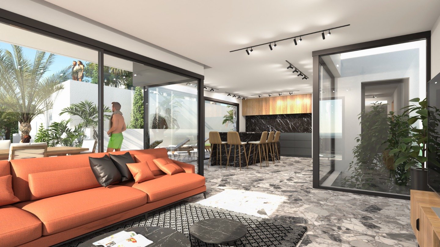 Huvila Finestrat, Alicante, Espanja 4 makuuhuonetta, 322 m2 No. 90333