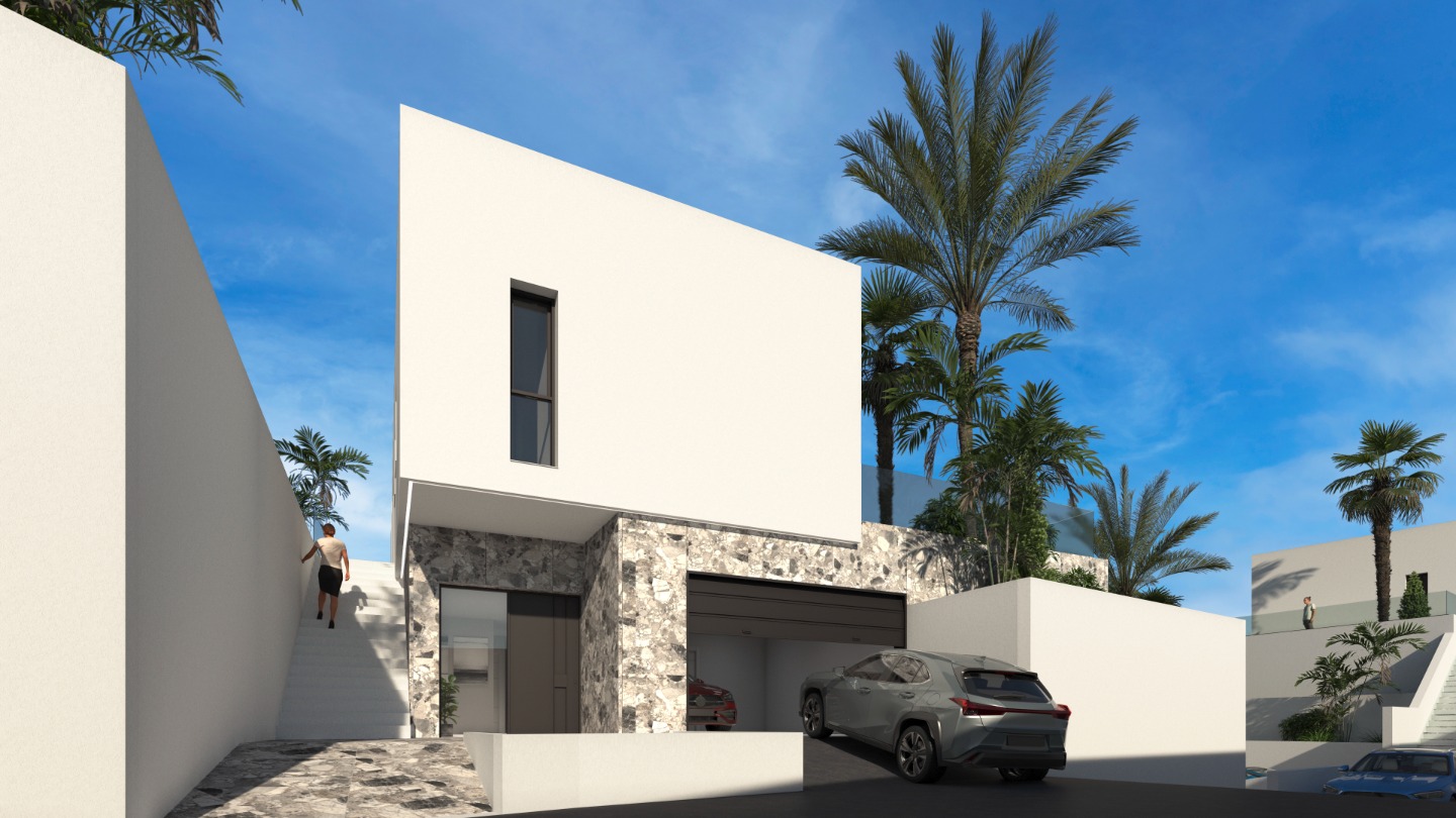 Huvila Finestrat, Alicante, Espanja 4 makuuhuonetta, 322 m2 No. 90333