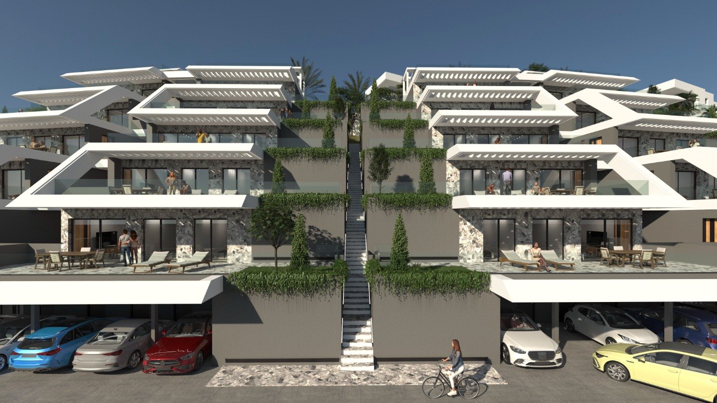 Lägenhet i Finestrat, Alicante, Spanien 2 sovrum, 148 kvm. Nr. 90334