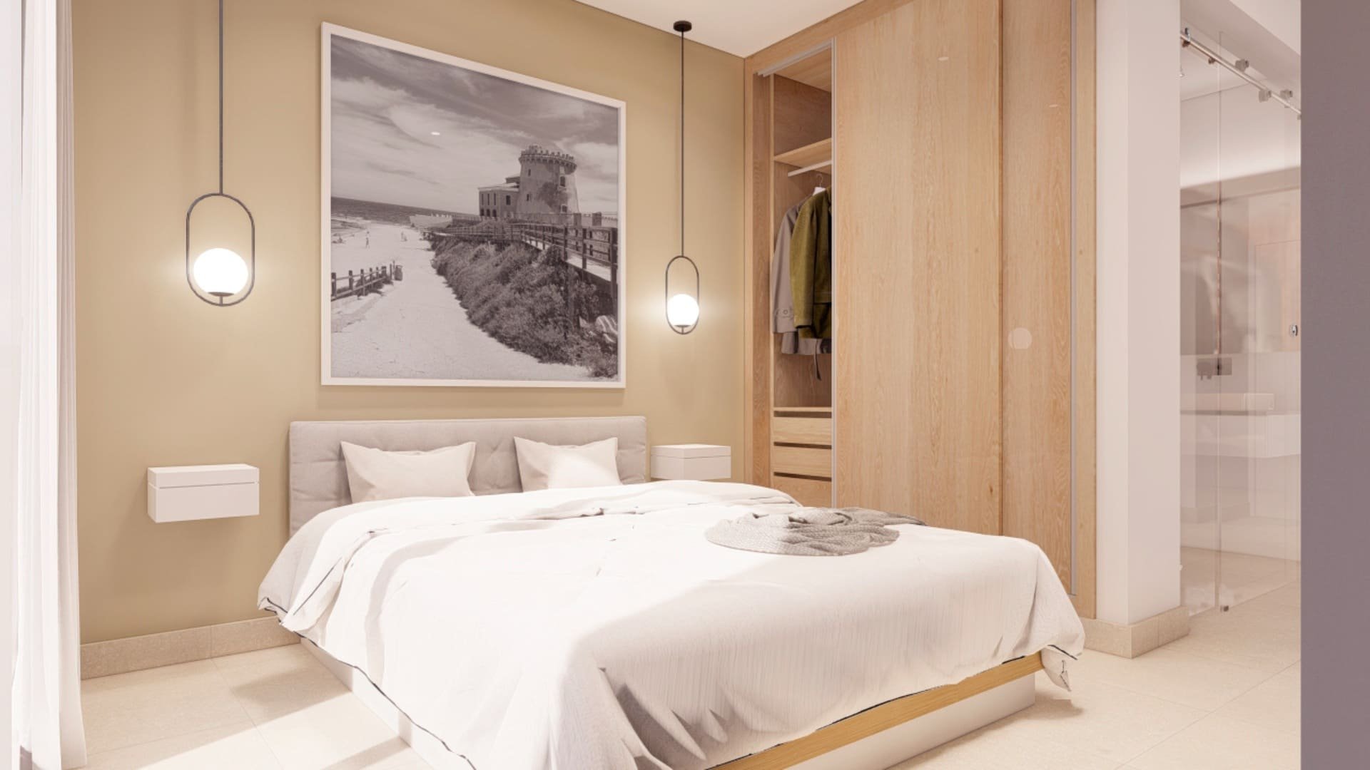 Kattohuoneisto Residencial Lamar Luxury VII, Pilar de la Horadada, Alicante, Espanja 2 makuuhuonetta, 60.51 m2 No. 90816