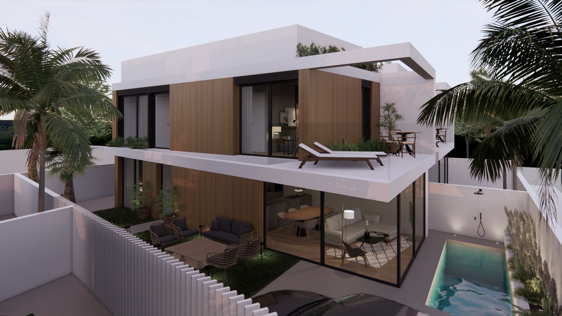 Villa in La Pinada Nature Resort, Torre de la Horadada, Alicante, Spanien 3 Schlafzimmer, 258.36 m2 Nr. 90821