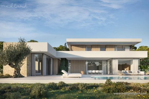 Villa en Benissa, Alicante, España 5 dormitorios, 395.71 m2 No. 108725