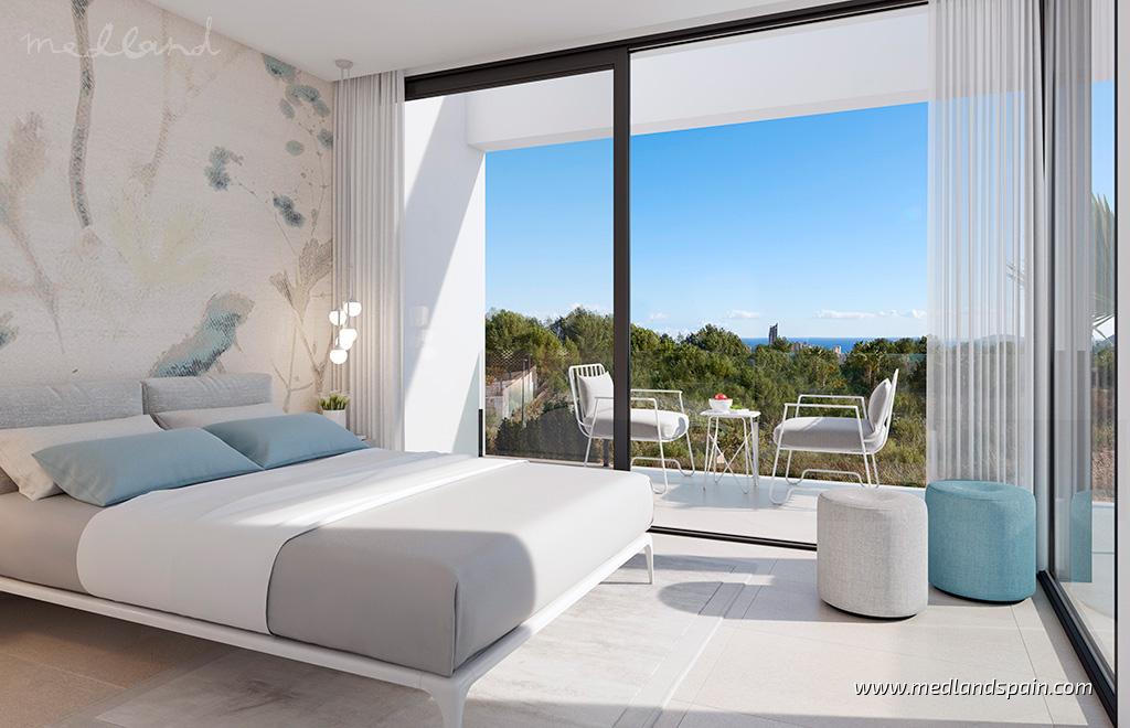 Villa i Finestrat, Alicante, Spanien 3 sovrum, 155 kvm. Nr. 108728