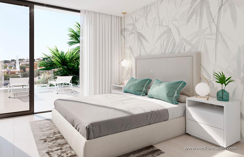 Villa i Finestrat, Alicante, Spanien 3 sovrum, 155 kvm. Nr. 108728
