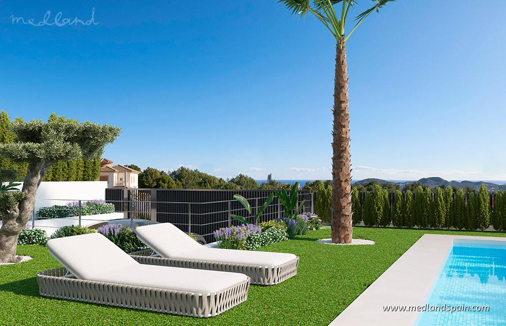 Villa i Finestrat, Alicante, Spanien 3 sovrum, 155 kvm. Nr. 108728