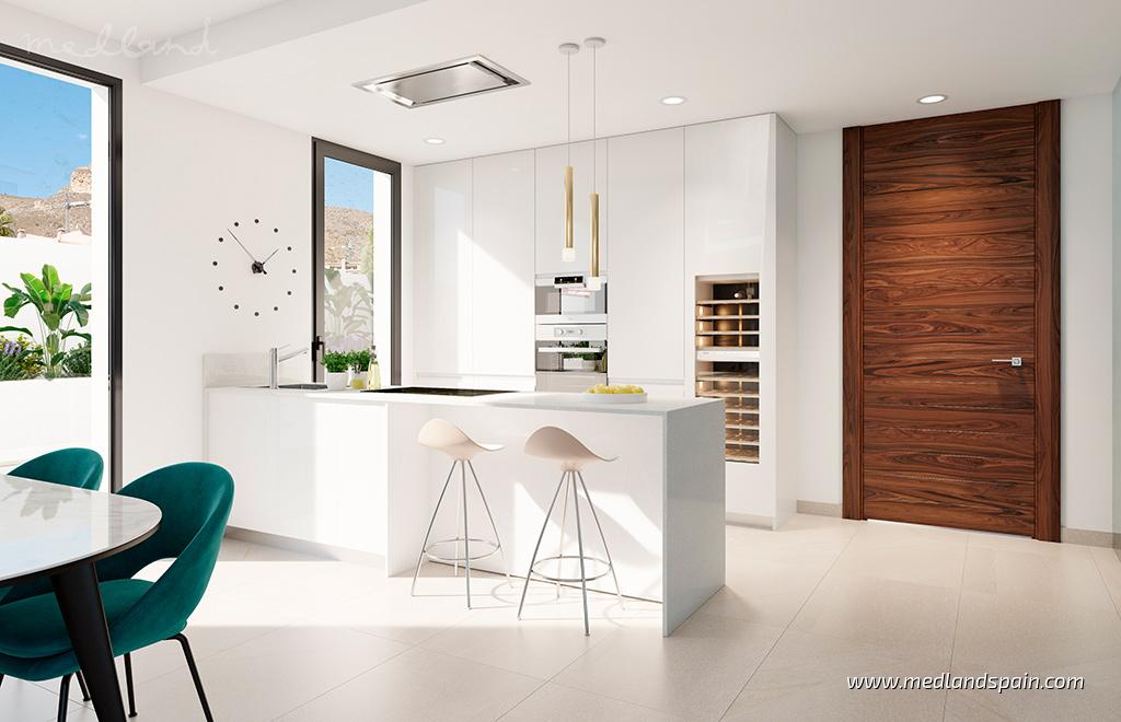 Villa i Finestrat, Alicante, Spanien 3 sovrum, 155 kvm. Nr. 108728