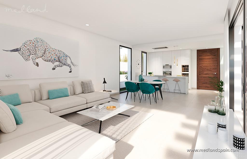 Villa i Finestrat, Alicante, Spanien 3 sovrum, 155 kvm. Nr. 108728