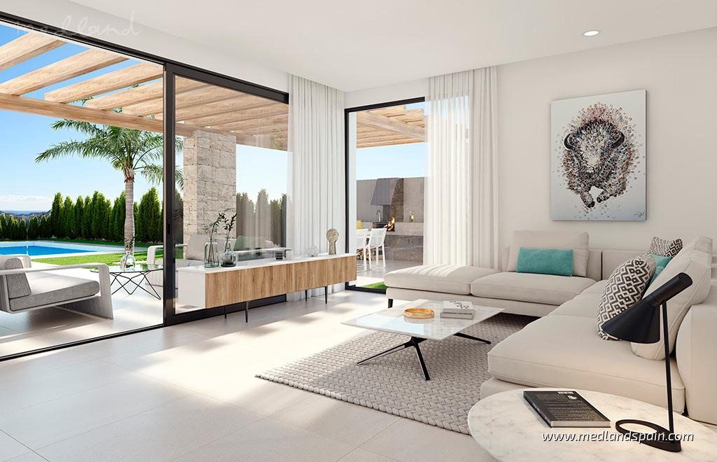 Villa i Finestrat, Alicante, Spanien 3 sovrum, 155 kvm. Nr. 108728