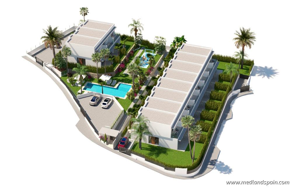 Townhouse à Finestrat, Alicante, Espagne 3 chambres, 106 m2 No. 108731