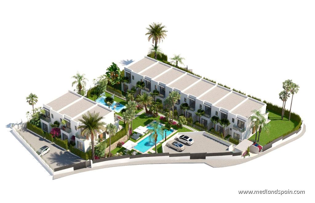 Townhouse à Finestrat, Alicante, Espagne 3 chambres, 106 m2 No. 108731