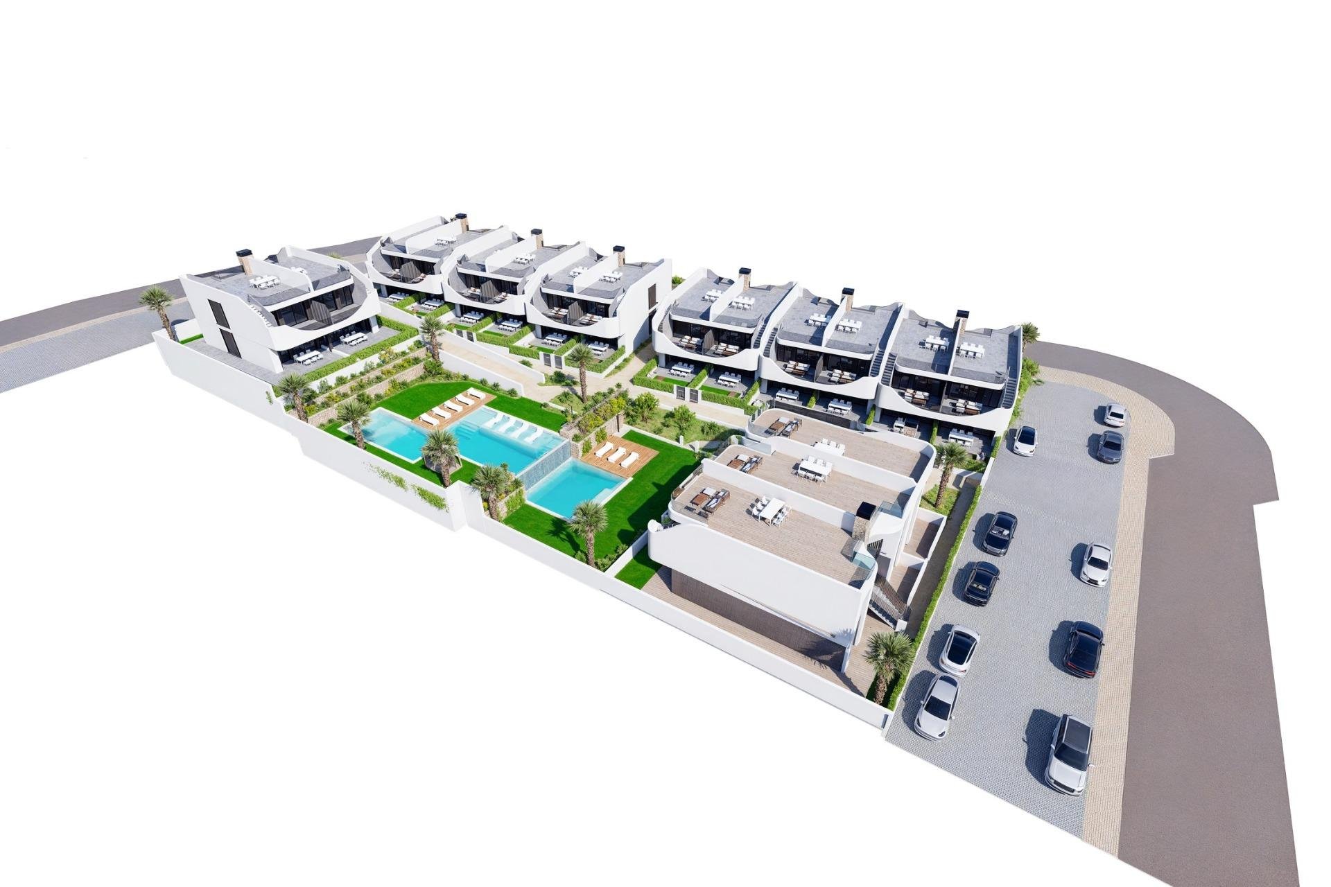 Bungalowi San Miguel de Salinas, Alicante, Espanja 2 makuuhuonetta, 70 m2 No. 111142
