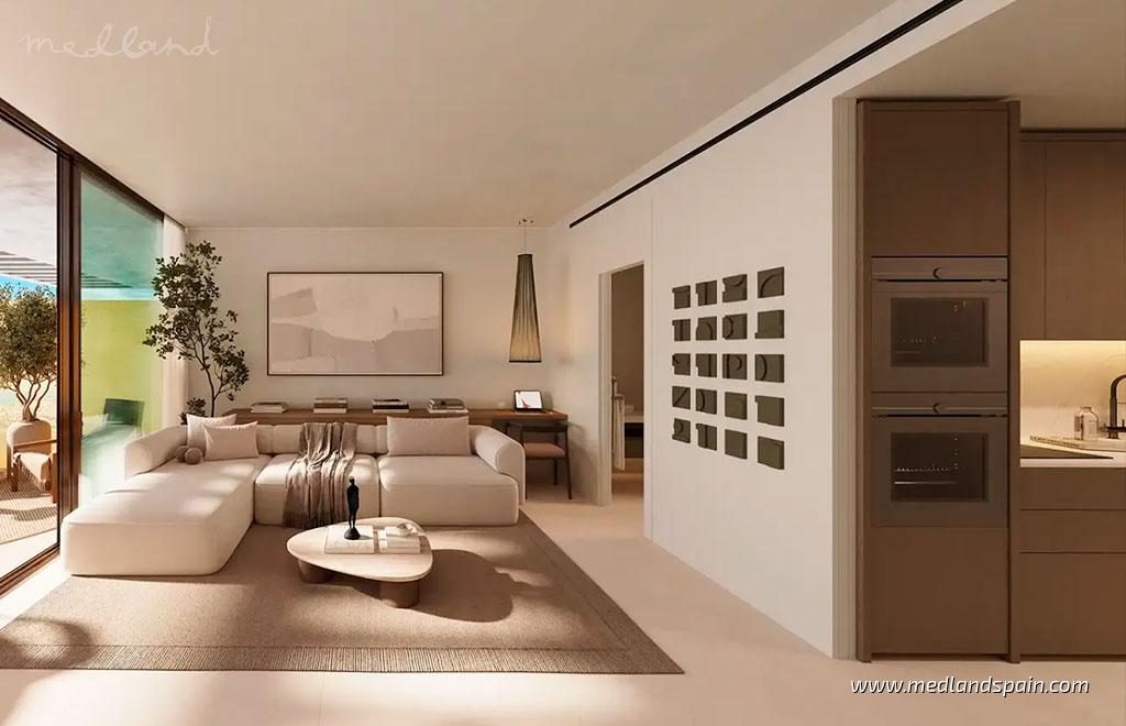 Appartamento a Fuengirola, Malaga, Spagna 2 camere da letto, 88.9 mq. N° 108836