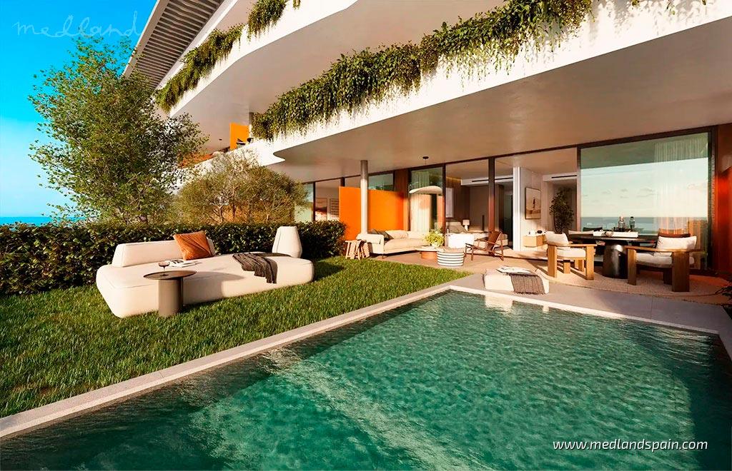 Appartamento a Fuengirola, Malaga, Spagna 2 camere da letto, 88.84 mq. N° 108834