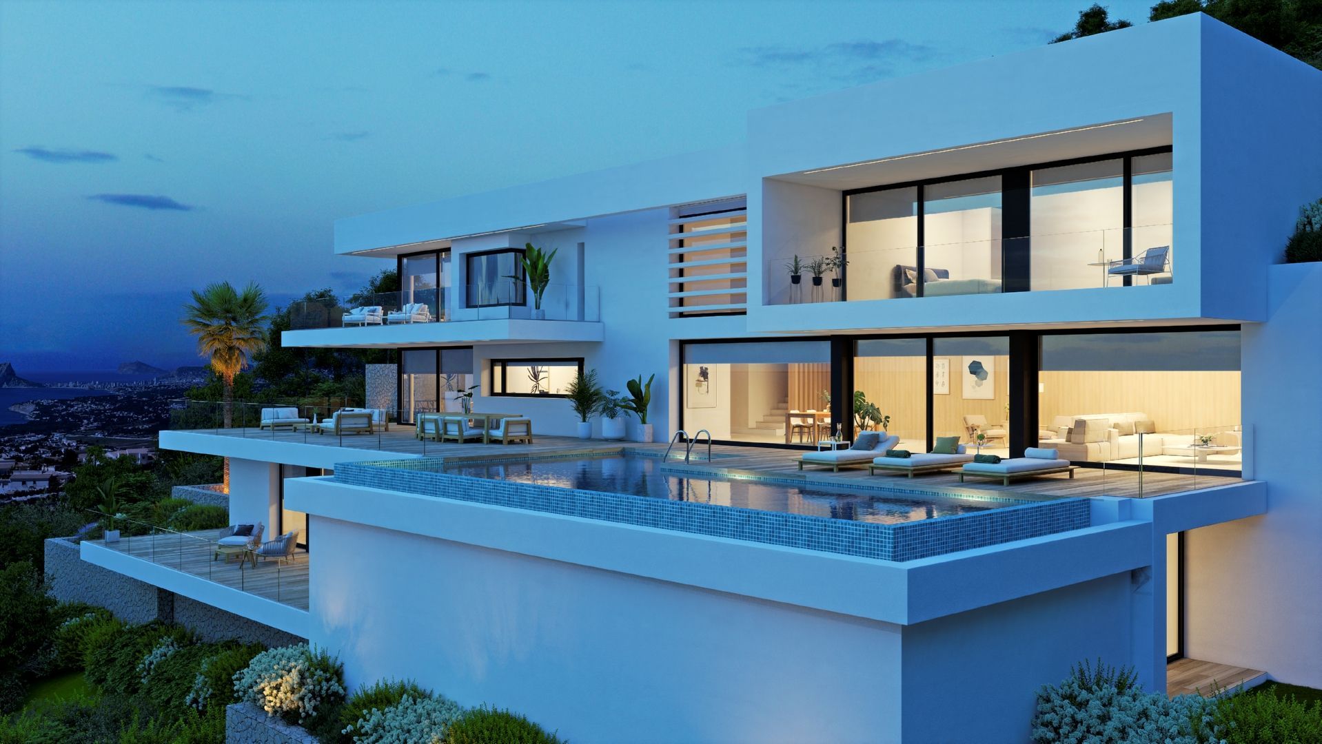 Villa i Benitachell, Alicante, Spanien 5 sovrum, 1401 kvm. Nr. 95518