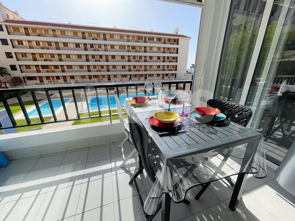Lägenhet i Los Cristianos, Tenerife, Spanien 2 sovrum, 59 kvm. Nr. 113551
