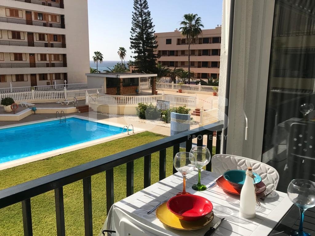 Lägenhet i Los Cristianos, Tenerife, Spanien 2 sovrum, 59 kvm. Nr. 113551