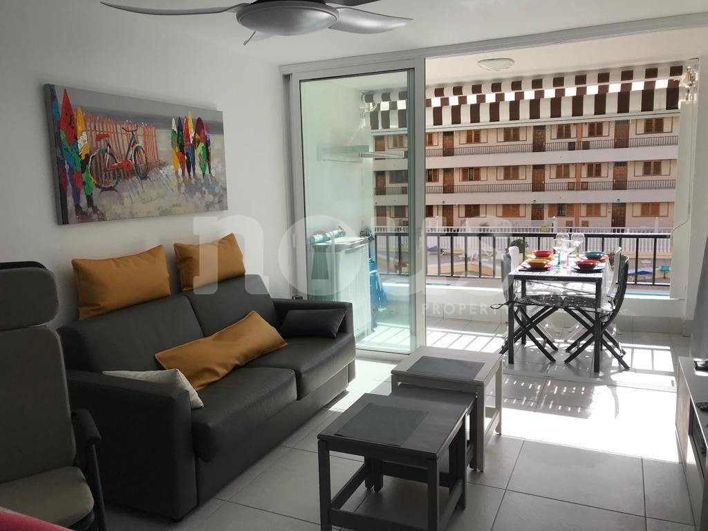 Lägenhet i Los Cristianos, Tenerife, Spanien 2 sovrum, 59 kvm. Nr. 113551