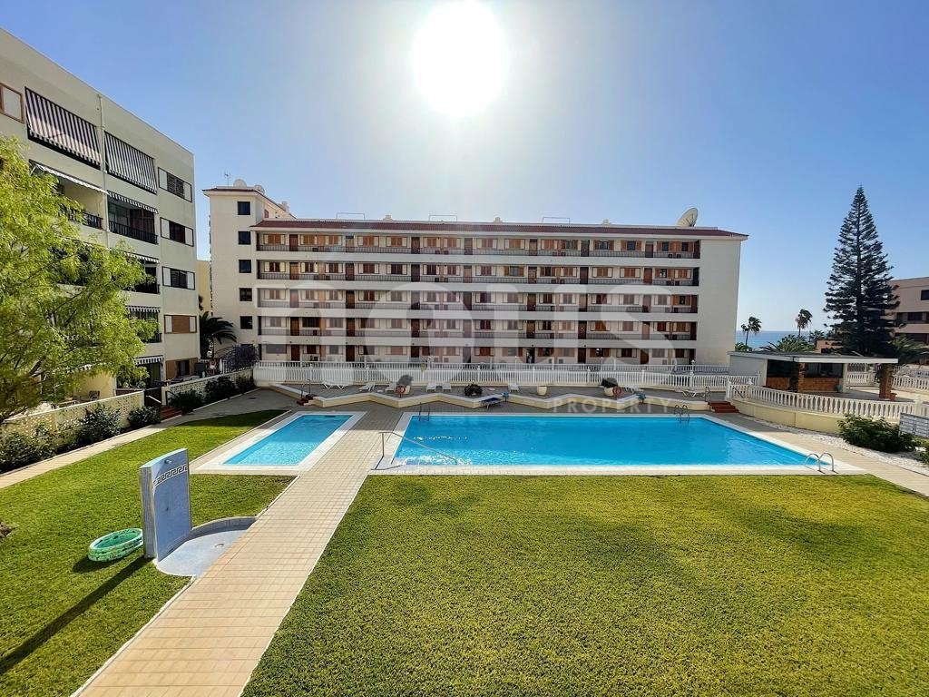 Lägenhet i Los Cristianos, Tenerife, Spanien 2 sovrum, 59 kvm. Nr. 113551
