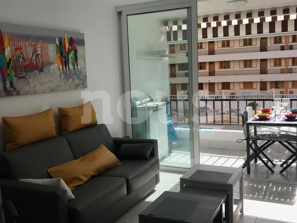 Lägenhet i Los Cristianos, Tenerife, Spanien 2 sovrum, 59 kvm. Nr. 113551