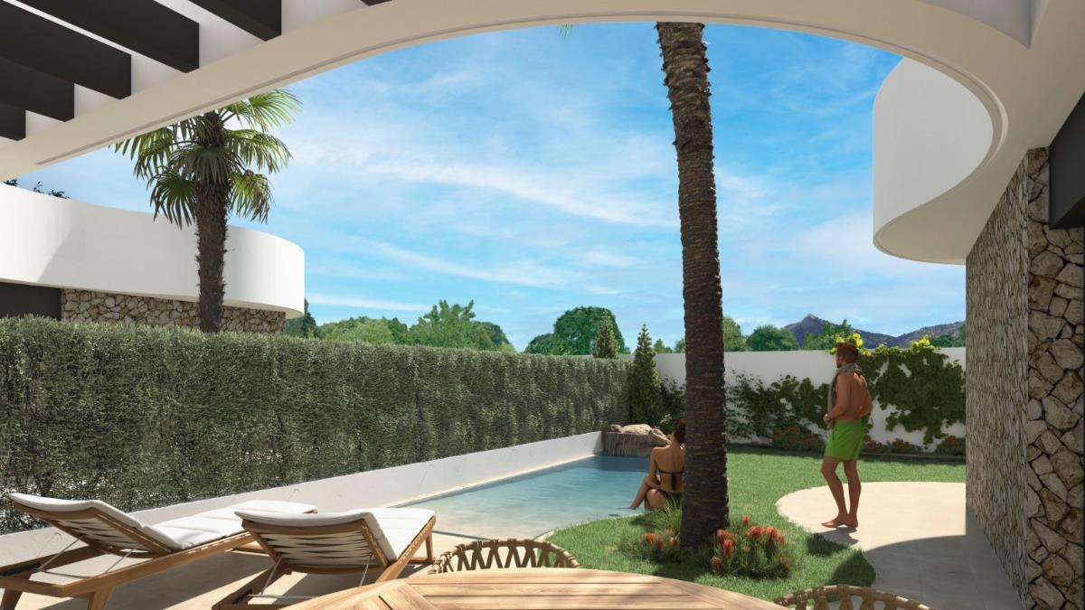 Hus i Almoradi, Alicante, Spanien 3 sovrum, 140 kvm. Nr. 98932