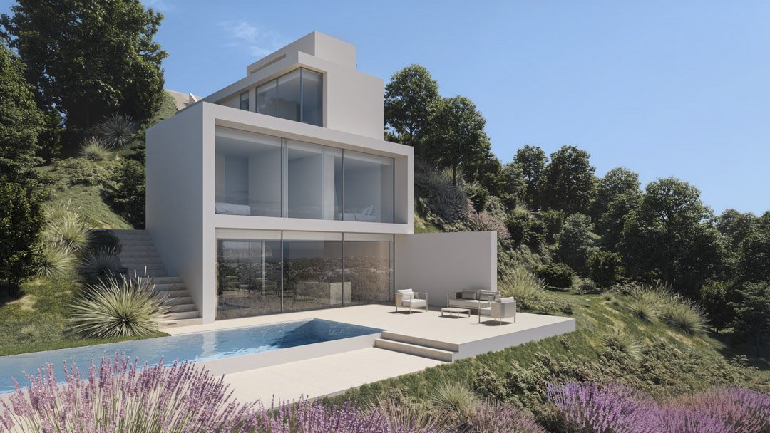 Villa in Benissa, Alicante, Spain 4 bedrooms, 357 sq.m. No. 84681