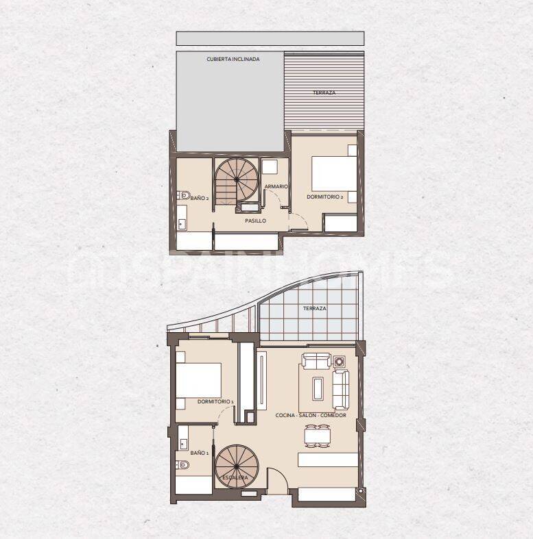 Penthouse in Benalmadena, Malaga, Spain 3 bedrooms, 113 sq.m. No. 107231