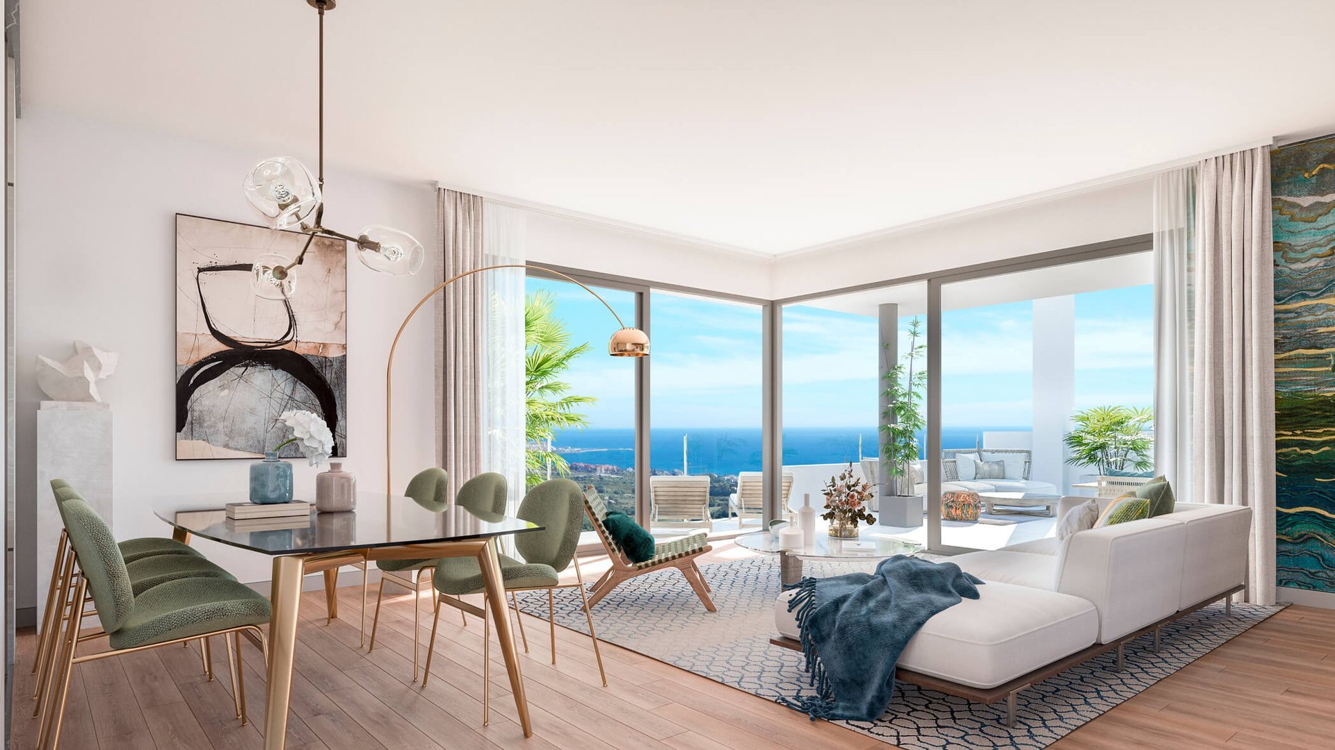 Квартира в LAS TERRAZAS DE CORTESIN BON AIR, Касарес, Малага, Испания 3 спальни, 147м2 №93363