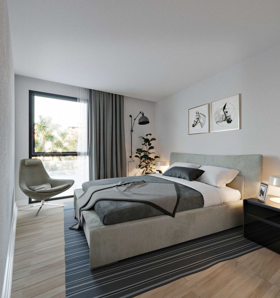 Apartment in Badalona, Barcelona, Spain 1 bedroom, 88 sq.m. No. 35335